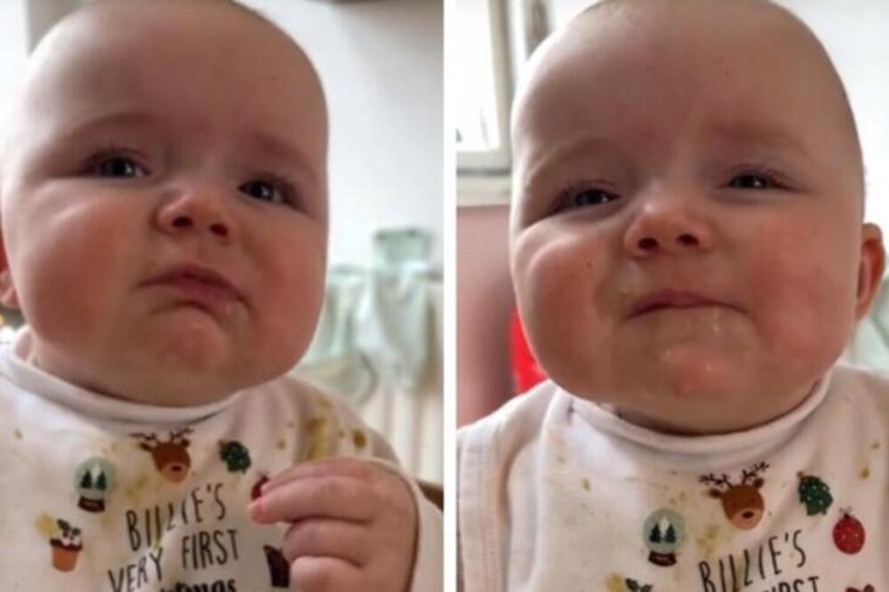 KADA VIDITE REAKCIJU OVE BEBE KOJA PRVI PUT PROBA AVOKADO ISTOPIĆETE SE: Neverovatno je SLATKA i svi je KOMENTARIŠU