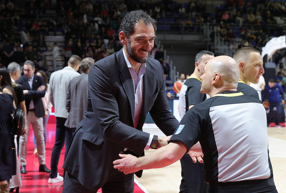 Horhe Garbahosa na utakmici Srbije i Finske