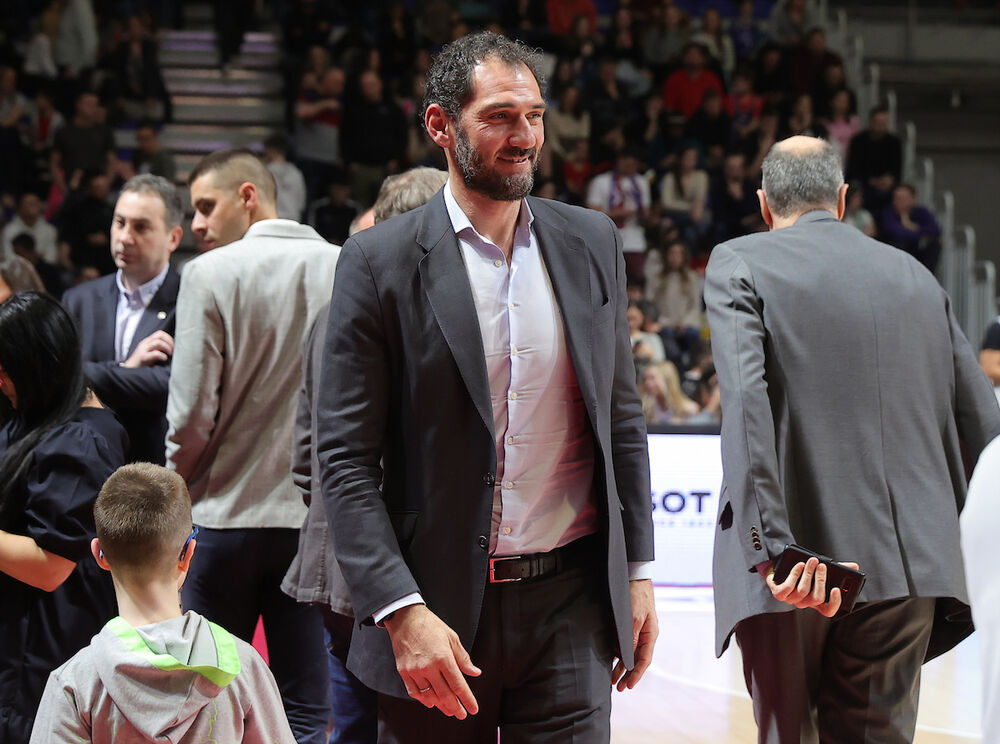 Horhe Garbahosa na utakmici Srbije i Finske