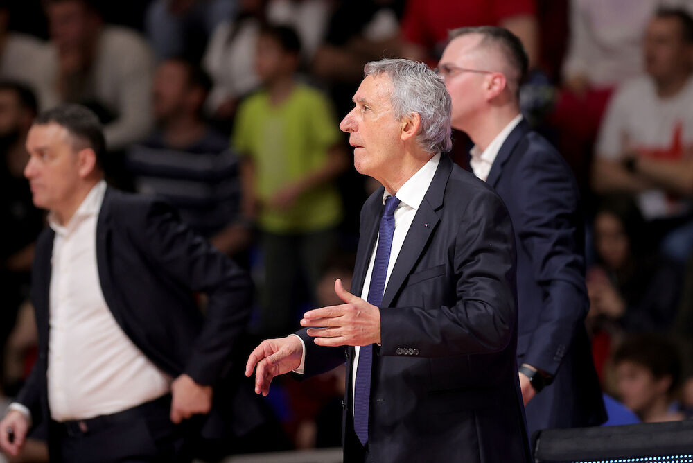 Svetislav Pešić na utakmici Srbije i Finske