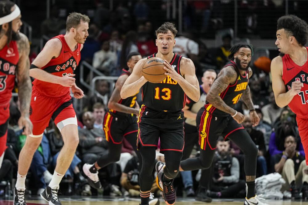 BOGDANOVIĆ I MICIĆ DVOCIFRENI! Bolni porazi Atlante i Hornetsa - Srbi se ISPROMAŠIVALI!