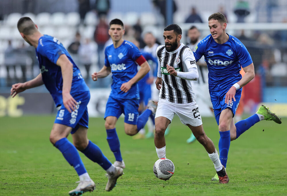 Detalj sa meča Radnik - Partizan