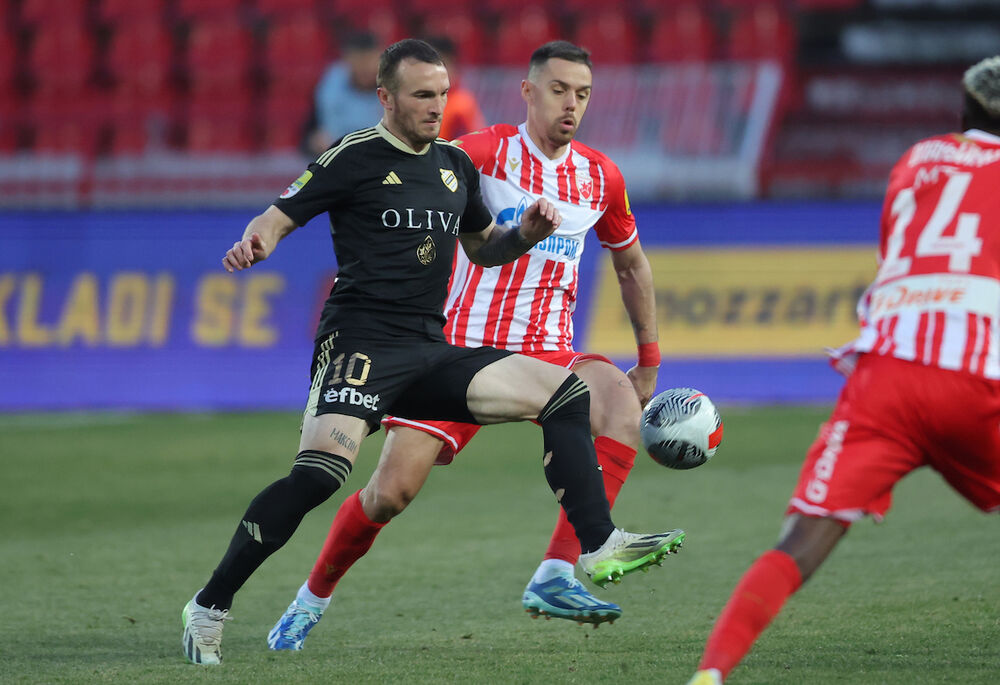 Đorđe Ivanović na utakmici protiv Crvene zvezde