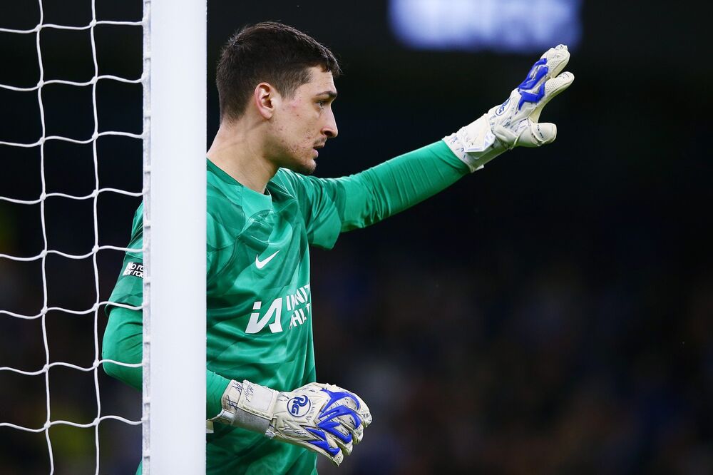 Đorđe Petrović na utakmici Mančester sitija i Čelsija