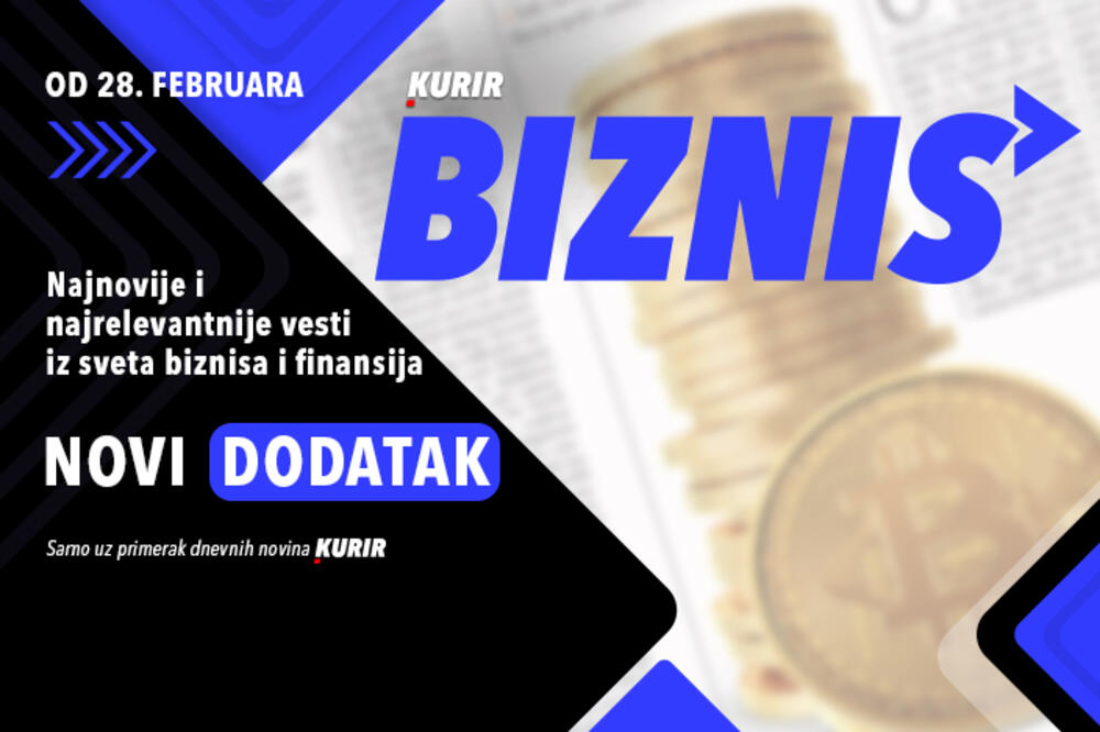 NAJAKTUELNIJE VESTI: Od 28. februara najčitaniji biznis portal u Srbiji dobija svoje štampano izdanje KURIR BIZNIS