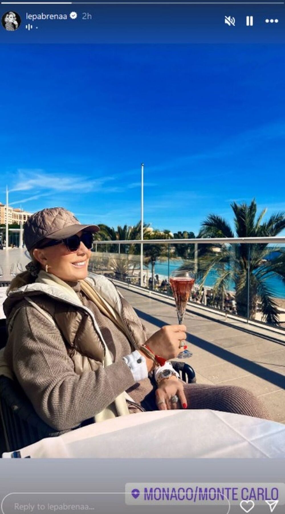 Lepa Brena uživa u Monte Karlu
