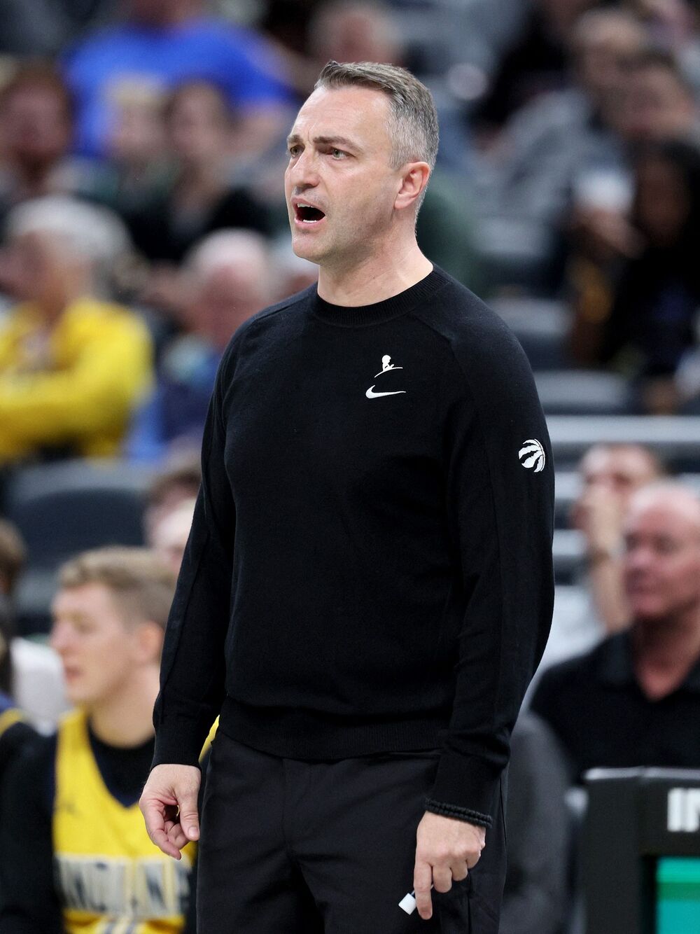 Darko Rajaković na utakmici Indijana i Toronta