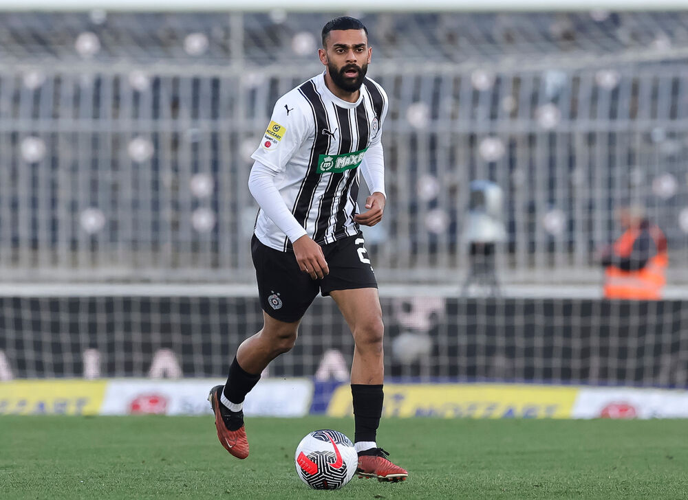 Gajas Zahid na utakmici Partizana i IMT-a