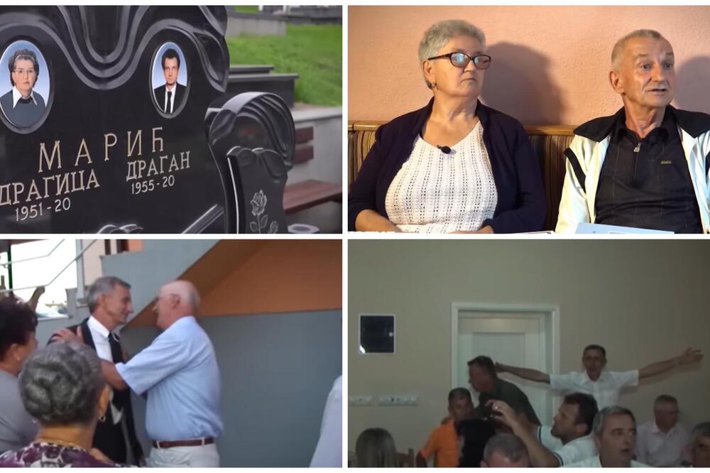OVAKO IZGLEDA GENERALNA PROBA SAHRANE! Bračni par Dragan i Dragica za života napravili sebi ZADUŠNU VEČERU (VIDEO)