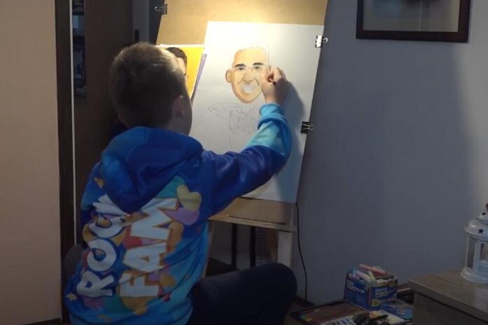 MARKO (8) IZ ZAJEČARA JE NAJMLAĐI KARIKATURISTA U SRBIJI: Njegovi CRTEŽI su NEVEROVATNI, a evo zašto ga zovu ZMAJ!