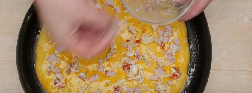 Punjena pogača koja se ne mesi u plehu