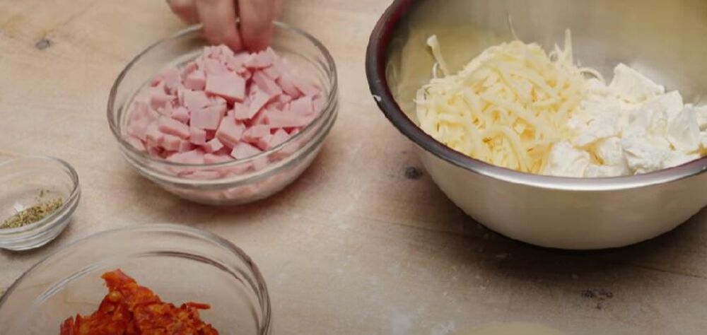 Sastojci za punjenu pogaču