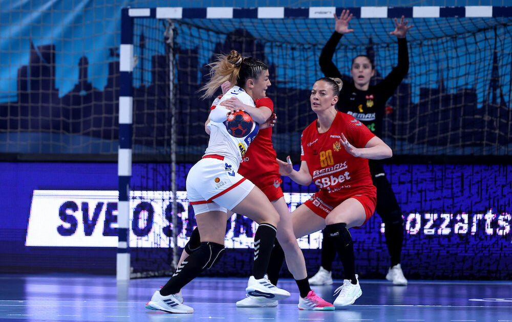 Detalj sa meča Srbija - Crna Gora