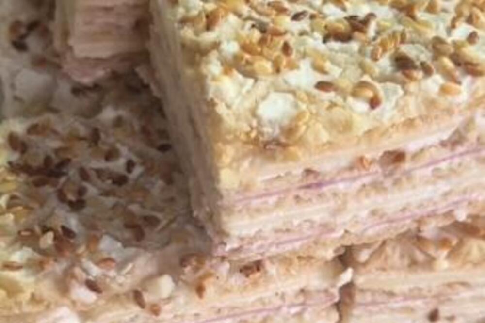 NAJKREMASTIJA SLANA TORTA SA SUSAMOM I ŠUNKOM PO RECEPTU IZ STARE SVESKE: Domaćice, zapisujte ovu fantaziju odmah