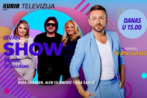 Neda, Ilda i Alen Islamović u emisiji Ivana Gajića! Ne propustite danas od 15 časova na Kurir televiziji