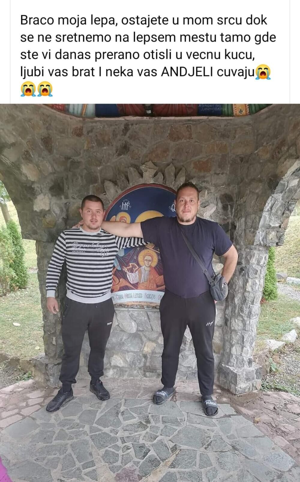 Porodica se oprašta od Darka i Aleksandra