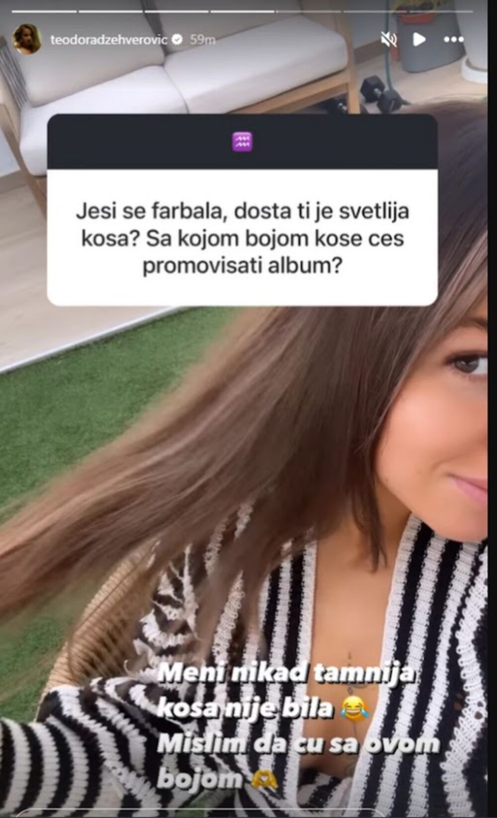Džehverovićeva je iznenadila fanove