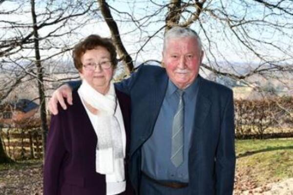 SLAVICA I DRAGUTIN IZ OKOLINE BJELOVARA PROSLAVILI 60 GODINA BRAKA: Dirljiva LJUBAVNA PRIČA ostavlja BEZ TEKSTA