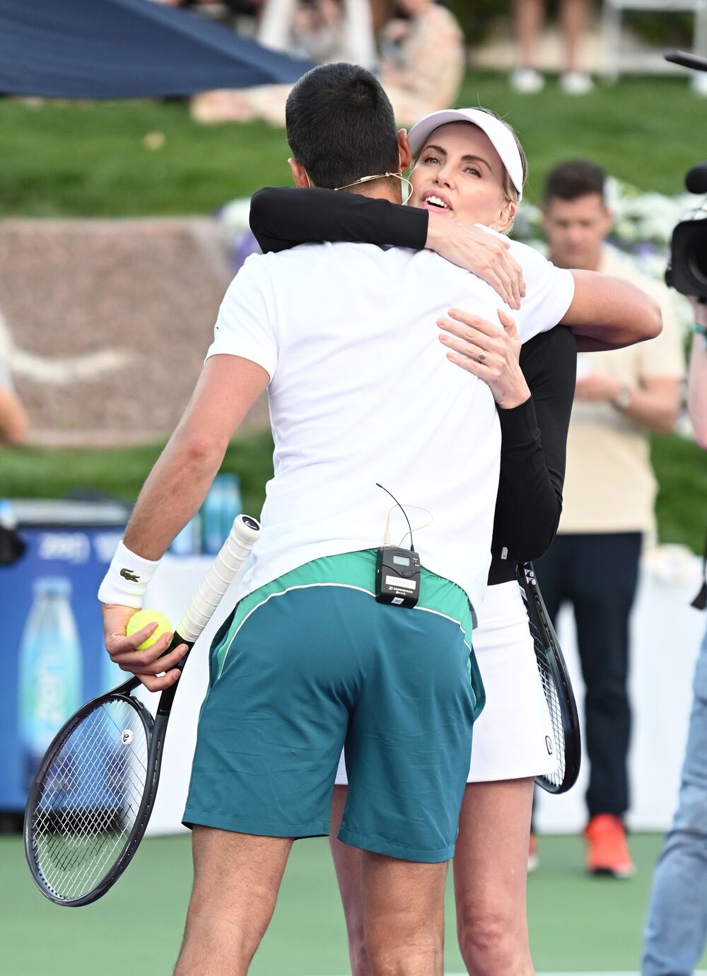 Đoković sa Šaliz Teron