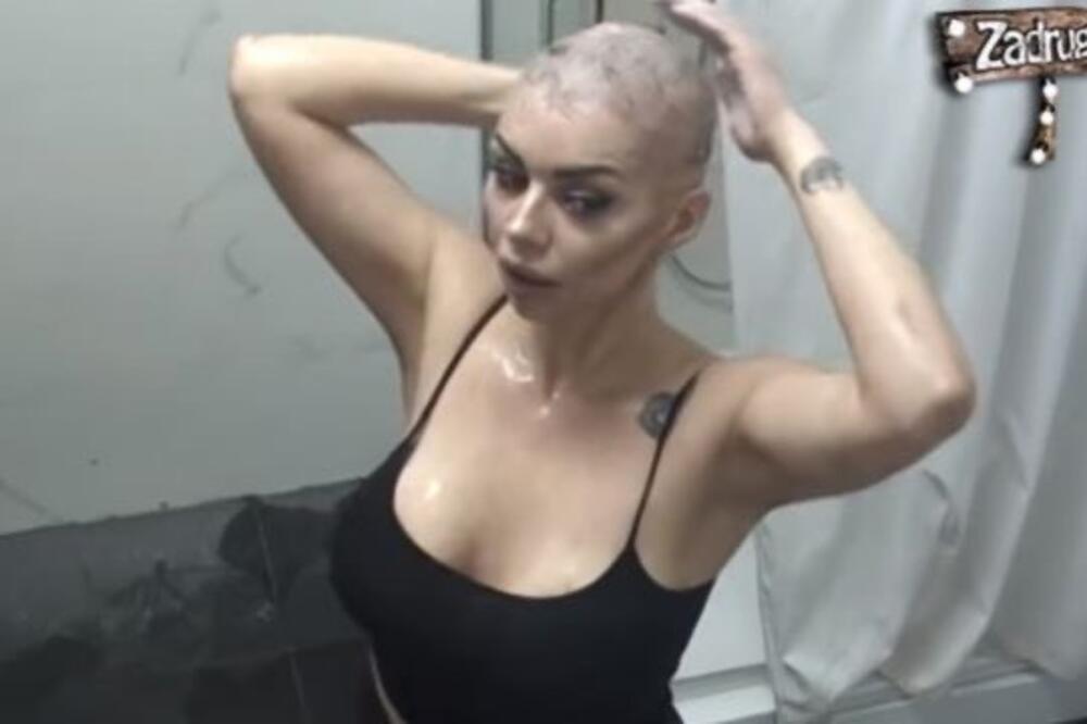 SRBIJA U NEVERICI GLEDALA KAKO ŽENA U UŽIVO PROGRAMU BRIJE GLAVU: Mnogi će se ŠOKIRATI kad vide kakva je RIBA SADA