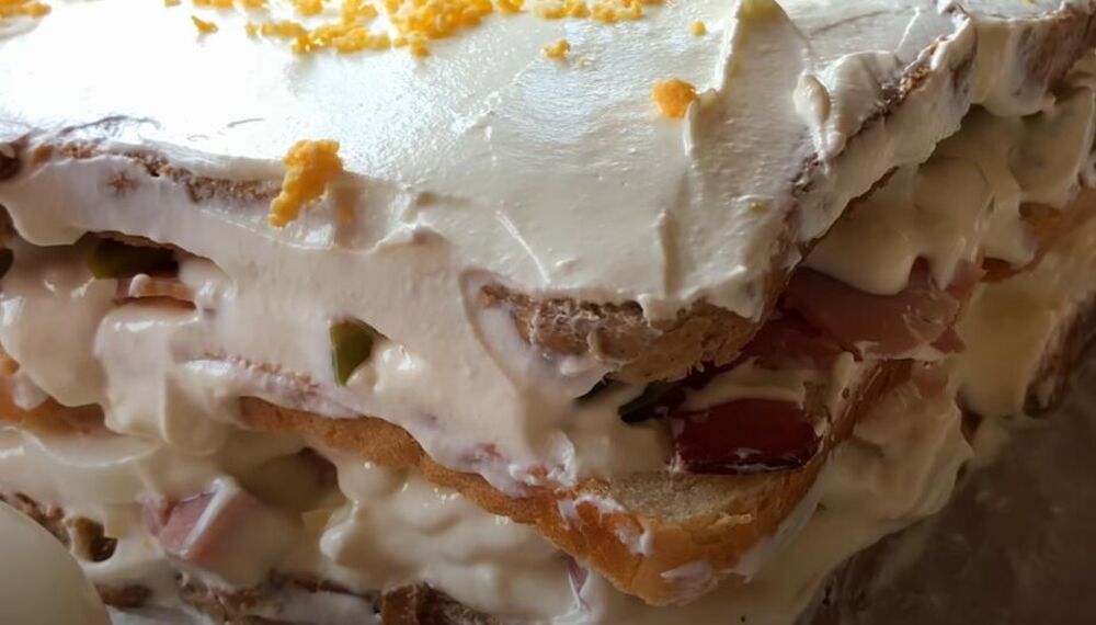 Slana torta sa tost hlebom