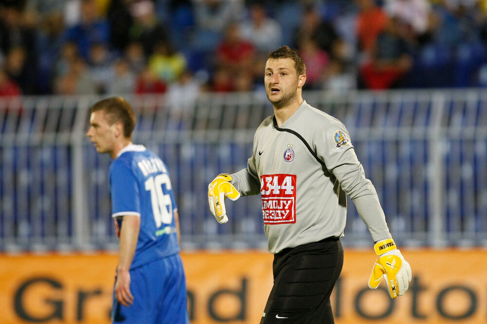 Saša Stamenković u dresu Crvene zvezde