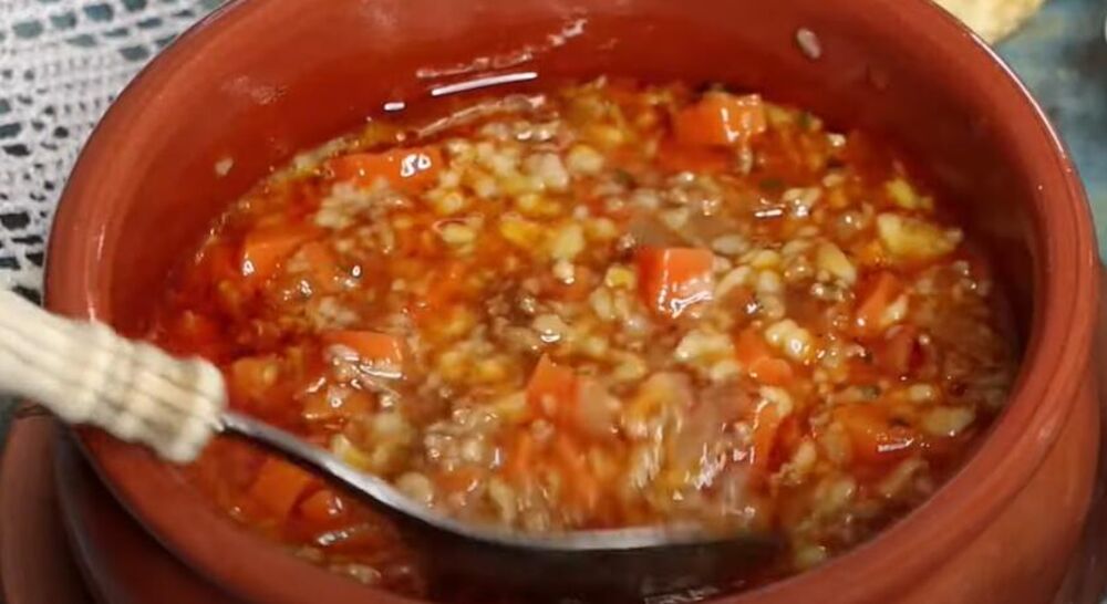 Turska čorba 'trahana'