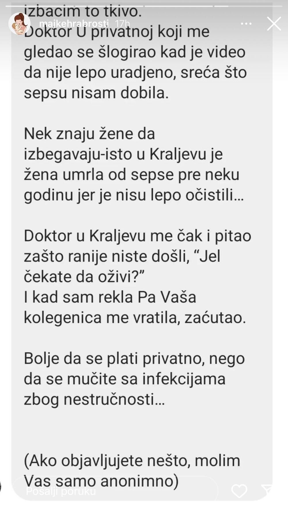 Ispovest žene iz Kraljeva