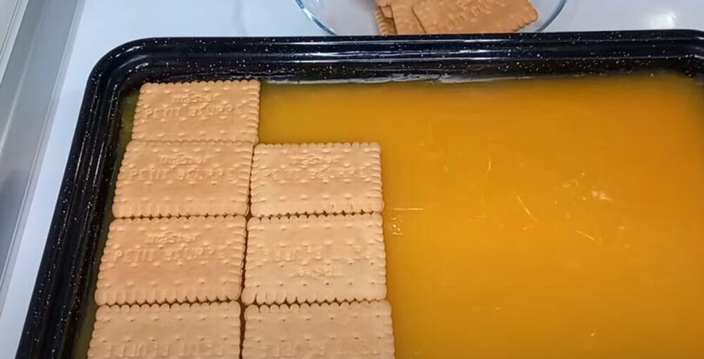 Keks preko prvog fila za turski kolač 'lambada'