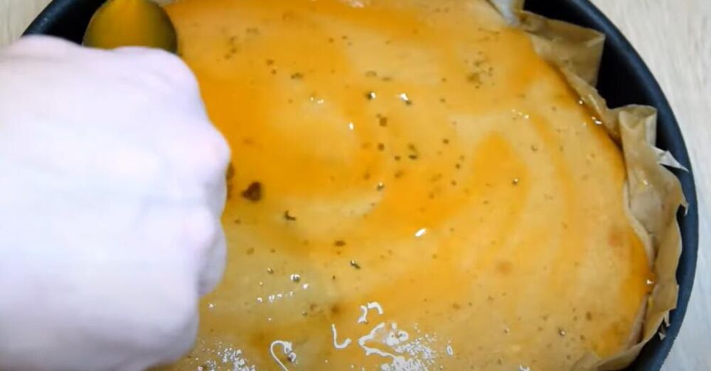 Džem preko posne manastirske pite sa džemom na vodi