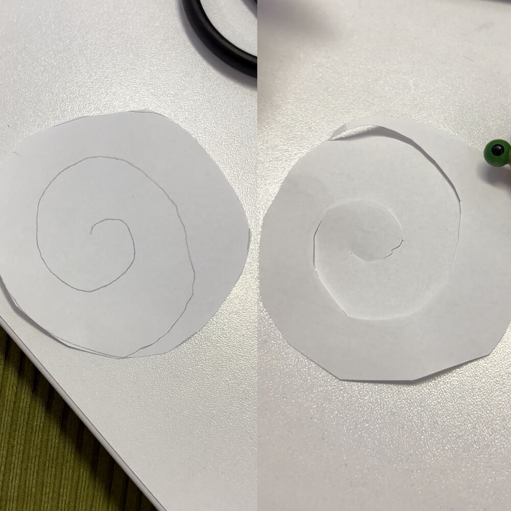 Slika 1. Nacrtati puža