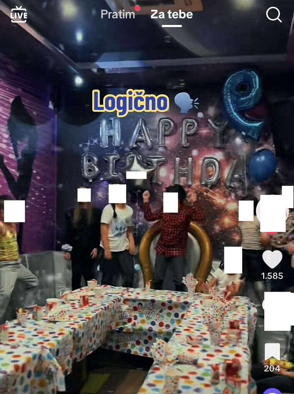 Rođendan, Igraonica