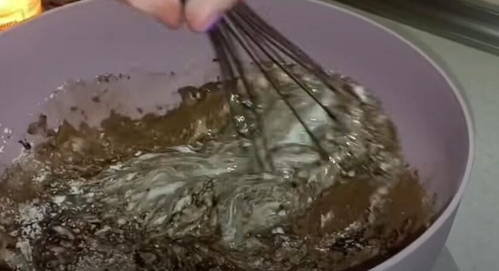 Priprema turskog kolača ebruli