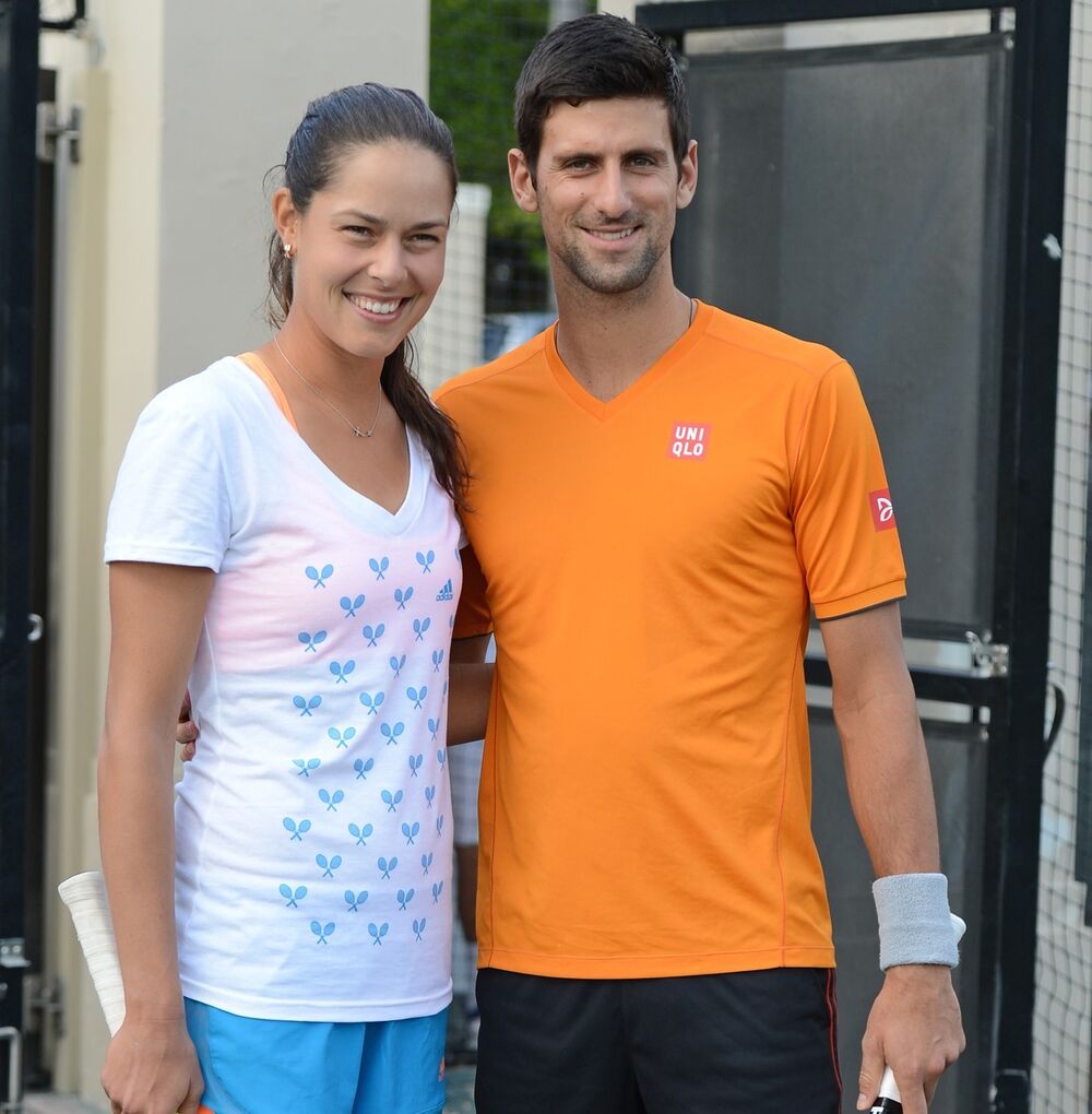Ana Ivanović i Novak Đoković