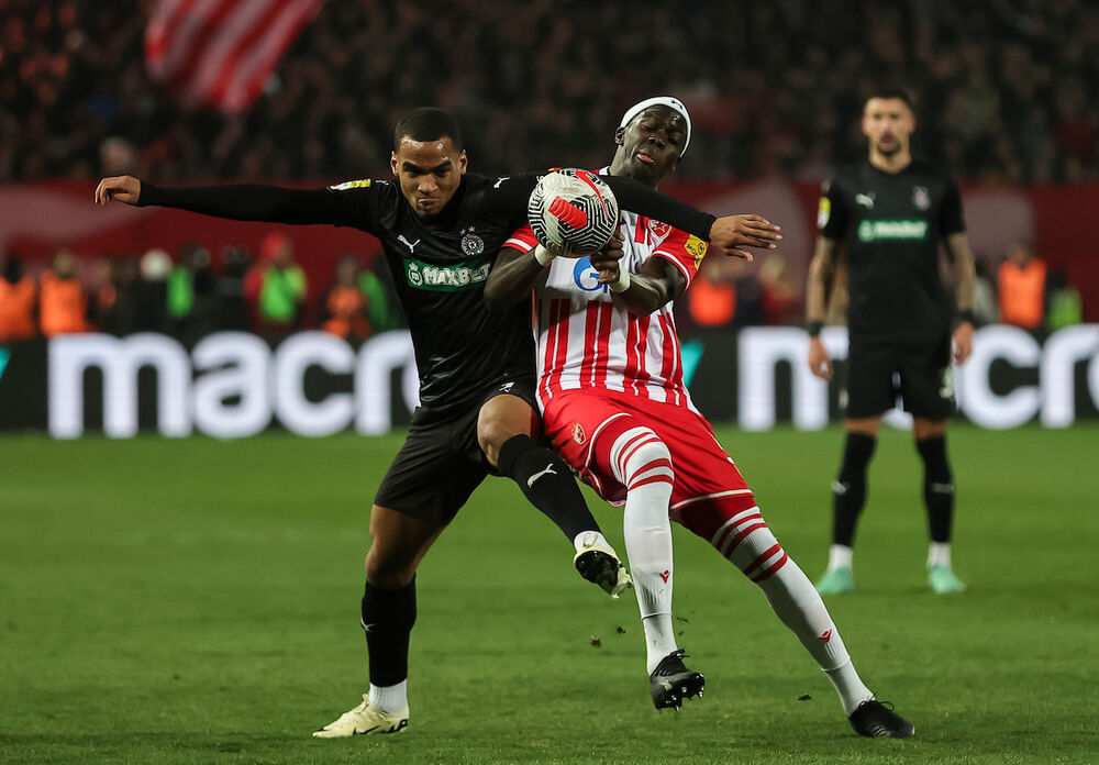 Ksander Severina, Šerif Endiaj, FK Crvena zvezda, FK Partizan, Večiti derbi, Derbi, 172. večiti derbi