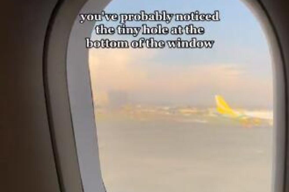 RETKO KO ZNA ČEMU SLUŽI RUPICA NA PROZORU U AVIONU: Stjuardesa dala DETALJAN odgovor - ljudi u NEVERICI (VIDEO)