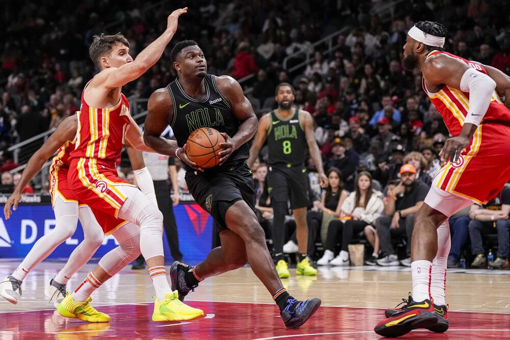 BOGDANOVIĆ NAJEFIKASNIJI U PORAZU ATLANTE: Bogdan nastavio magičan niz trojki (VIDEO)