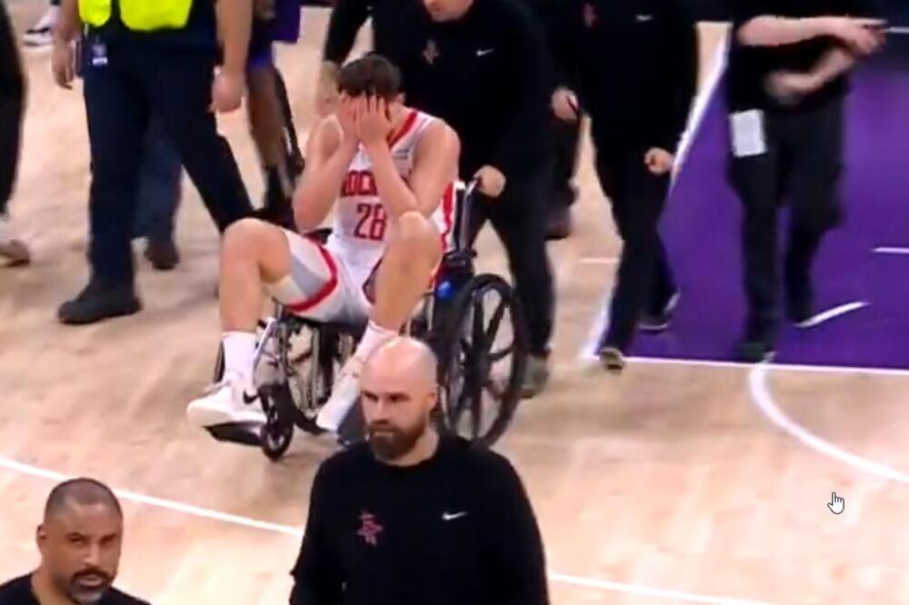 STRAŠNA POVREDA ''BEJBI JOKIĆA'': VRIŠTAO od bolova, KOLICIMA napustio teren! (VIDEO)