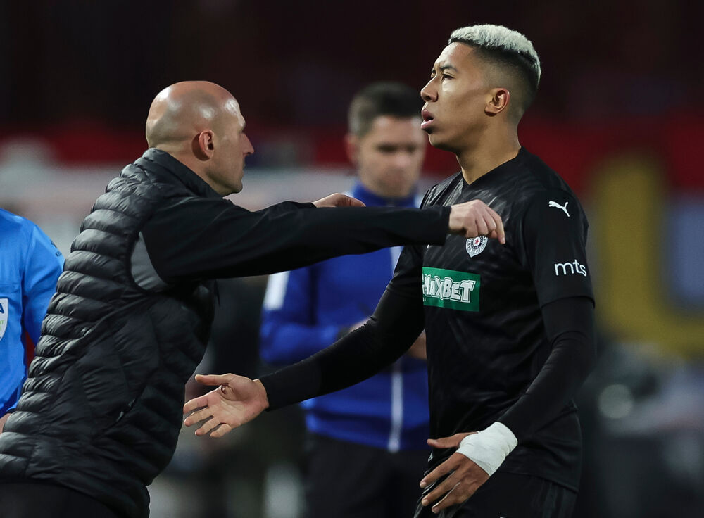 Igor Duljaj i Mateus Saldanja na 172. večitom derbiju