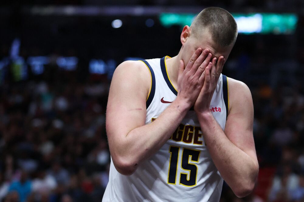 Nikola Jokić se nervira