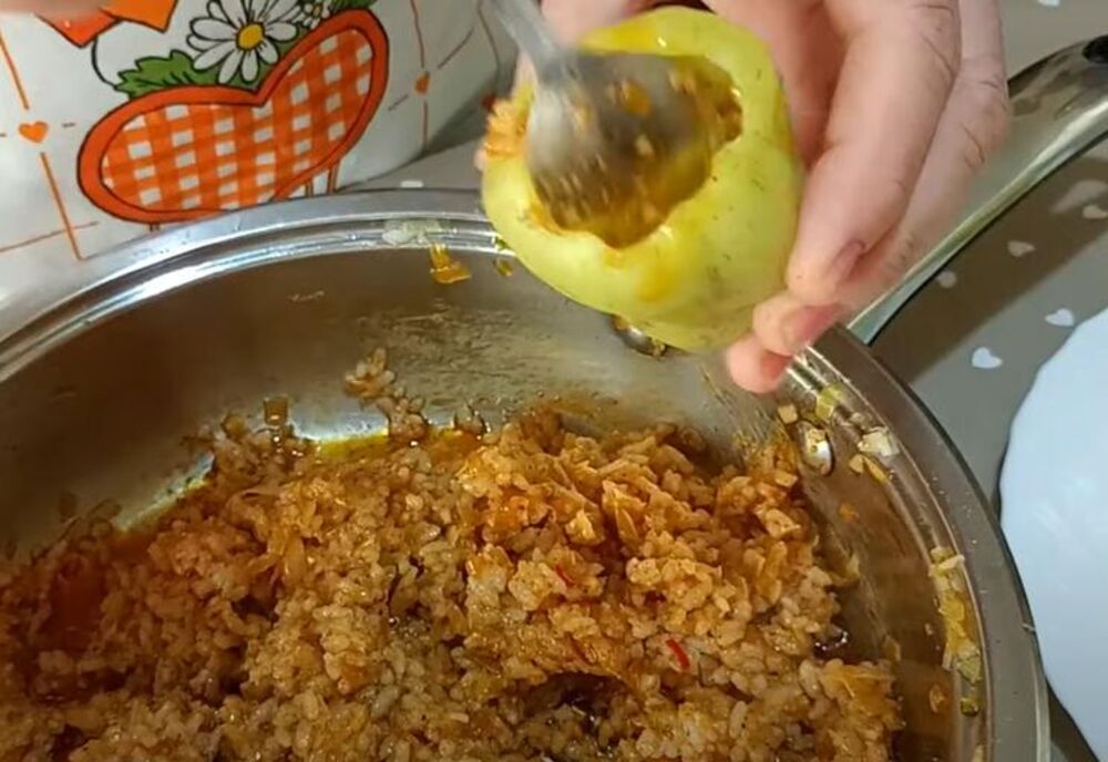 Paprike punjene ribljim mesom