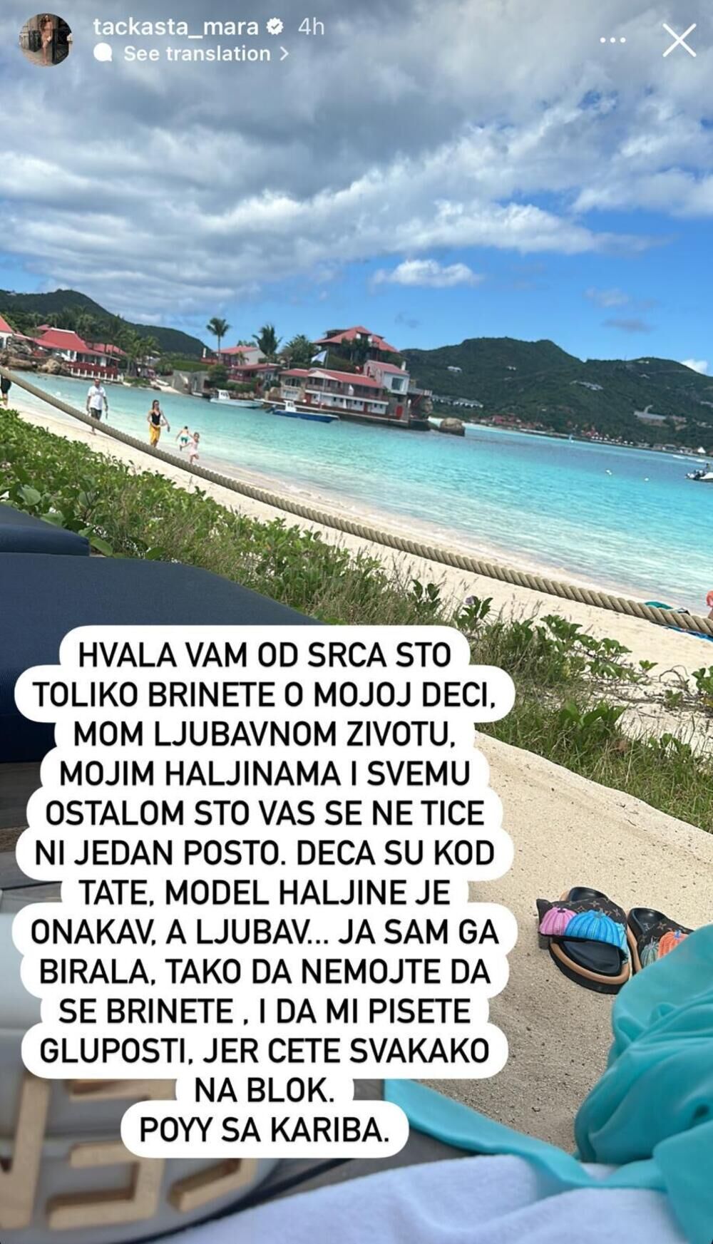 Tačkasta Mara se obratila hejterima