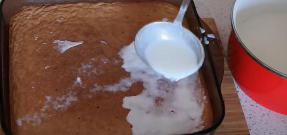 Prelivanje turskog koha sa grizom i kokosom