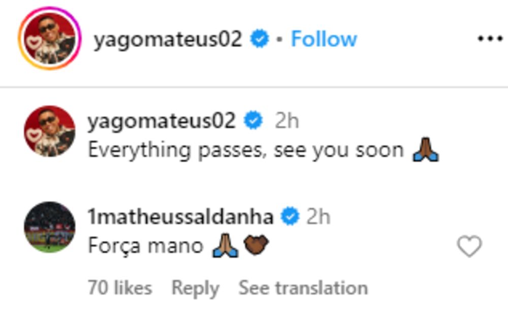 Komentar Mateusa Saldanje