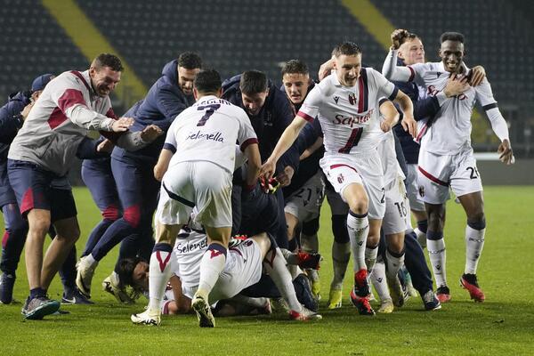MIRIŠE NA LIGU ŠAMPIONA: Bolonja u nadoknadi SRUŠILA Empoli za neviđeno slavlje