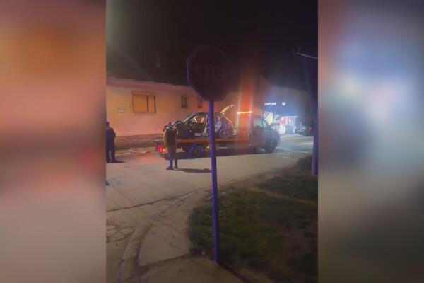 AUTOMOBILI UNIŠTENI: Prvi snimak posle teškog sudara u Gornjem Milanovcu u kojem su stradala dva mladića (VIDEO)