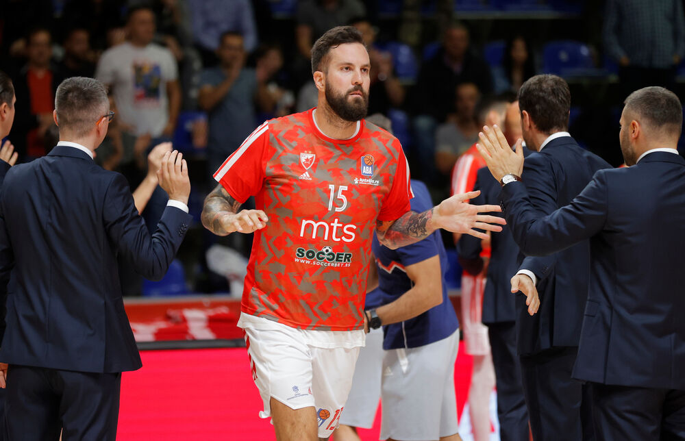 Miroslav Raduljica u dresu Crvene zvezde