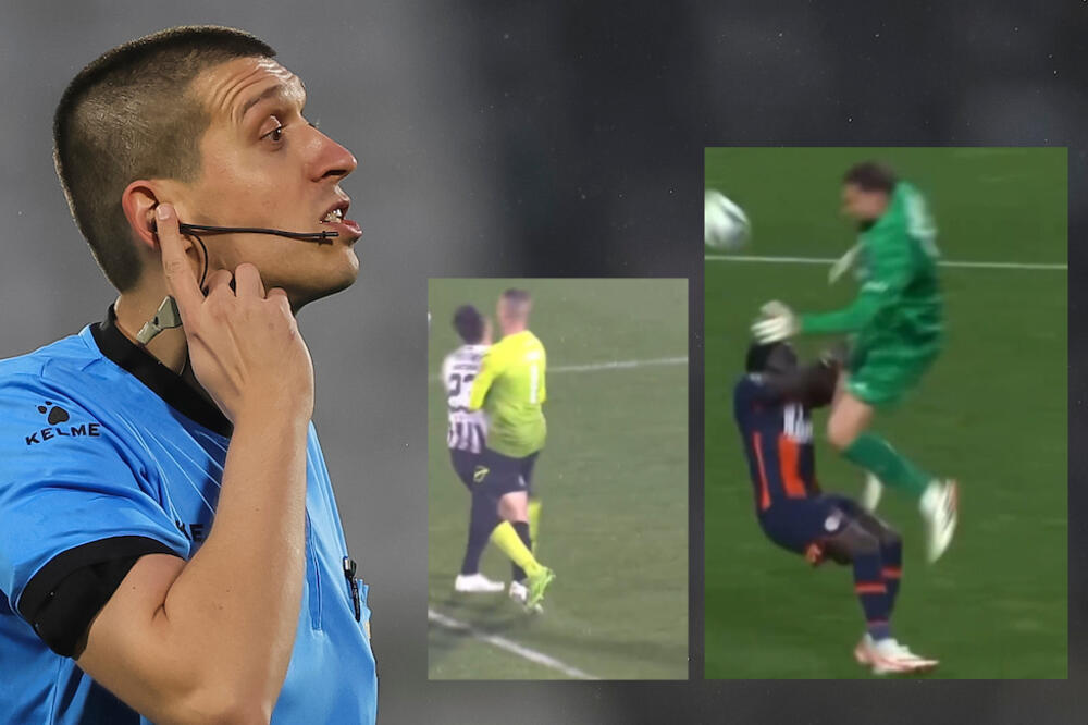POVUCITE PARALELU! Slična situacija? Partizan nije dobio penal, ali Monpelje jeste (VIDEO)