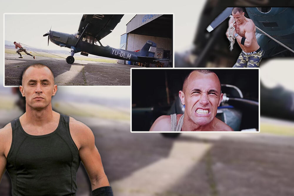 VRANJANAC MARKO JE PRAVI SRPSKI HULK: Golim rukama vukao AVION, za ESPRESO objasnio kako je to uspeo! (VIDEO)