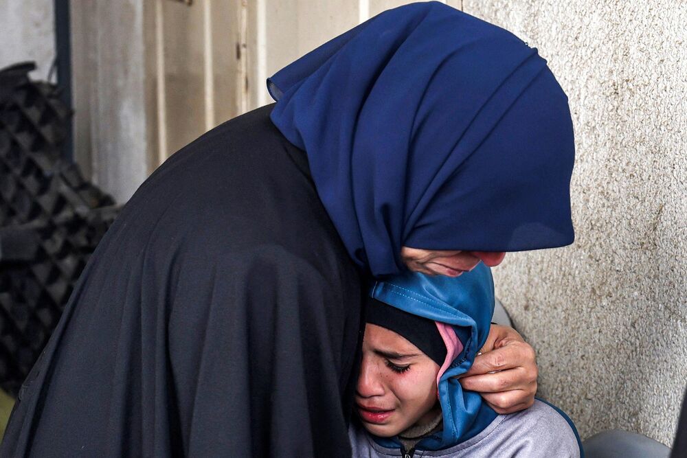 Majka i sin u Pojasu Gaze